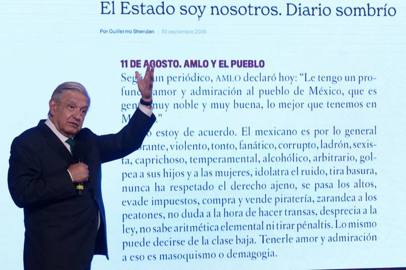 AMLO confirma protección para periodista Guillermo Sheridan ‘para que no ande inquieto’