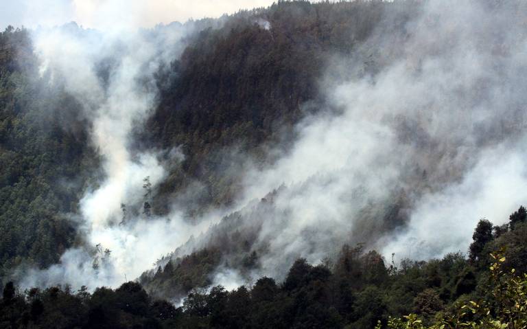 Incendio en Pico de Orizaba con un 60% de control y 40 % de liquidación