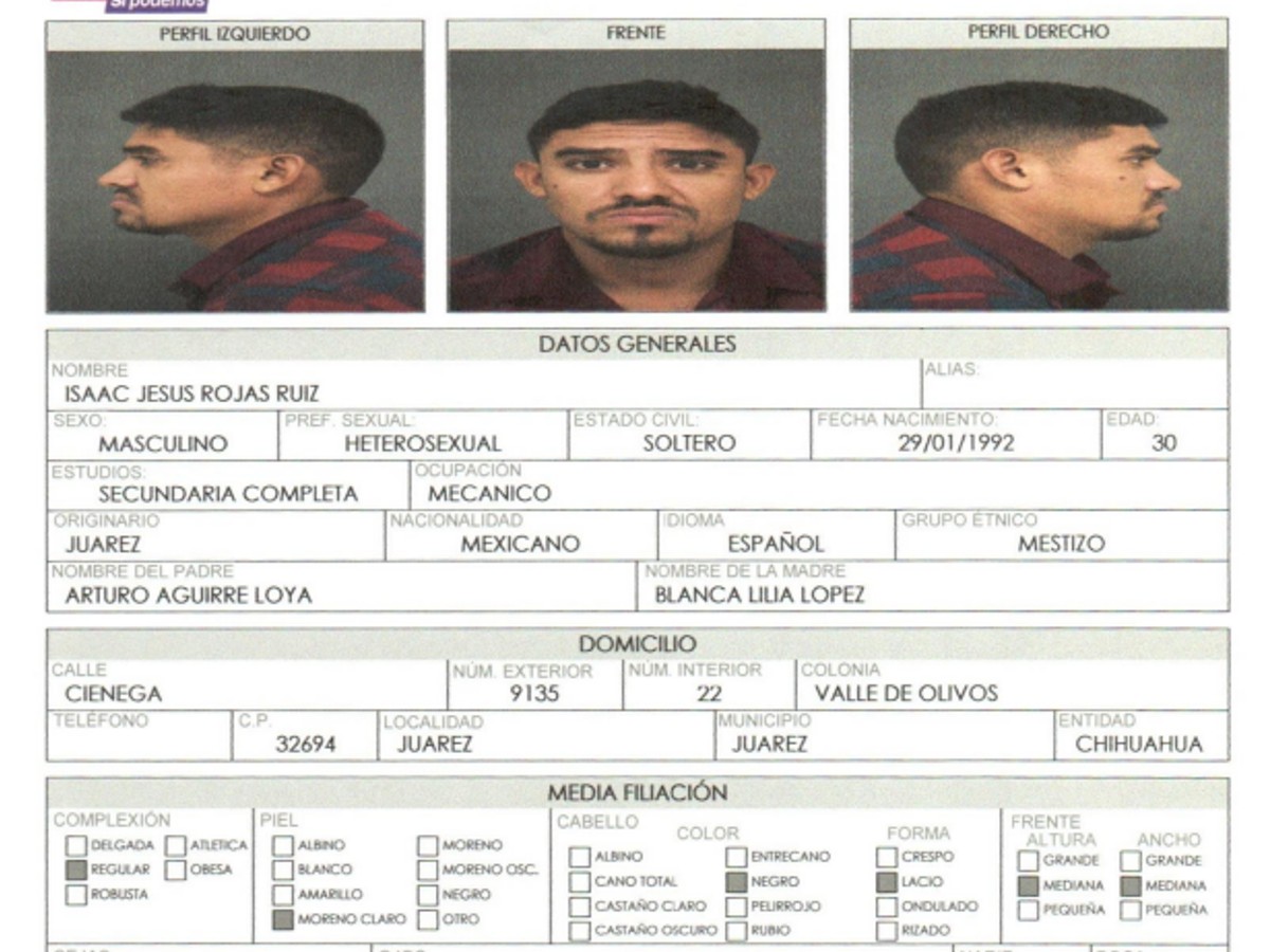 Recapturan a reo que se fugó de penal de Cd. Juárez con ‘El Neto’