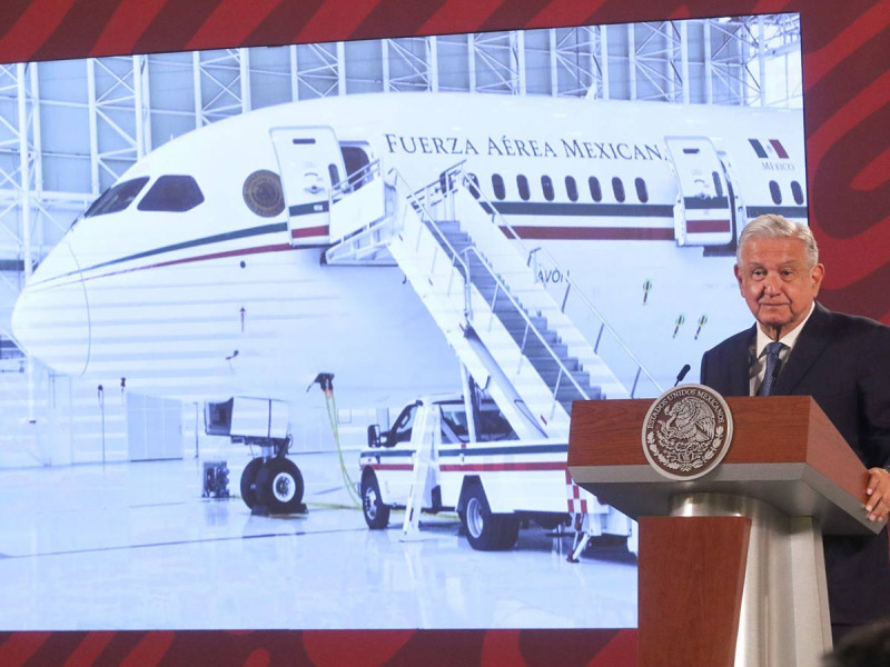 López Obrador ofreció ‘trueque’ a Biden por avión presidencial