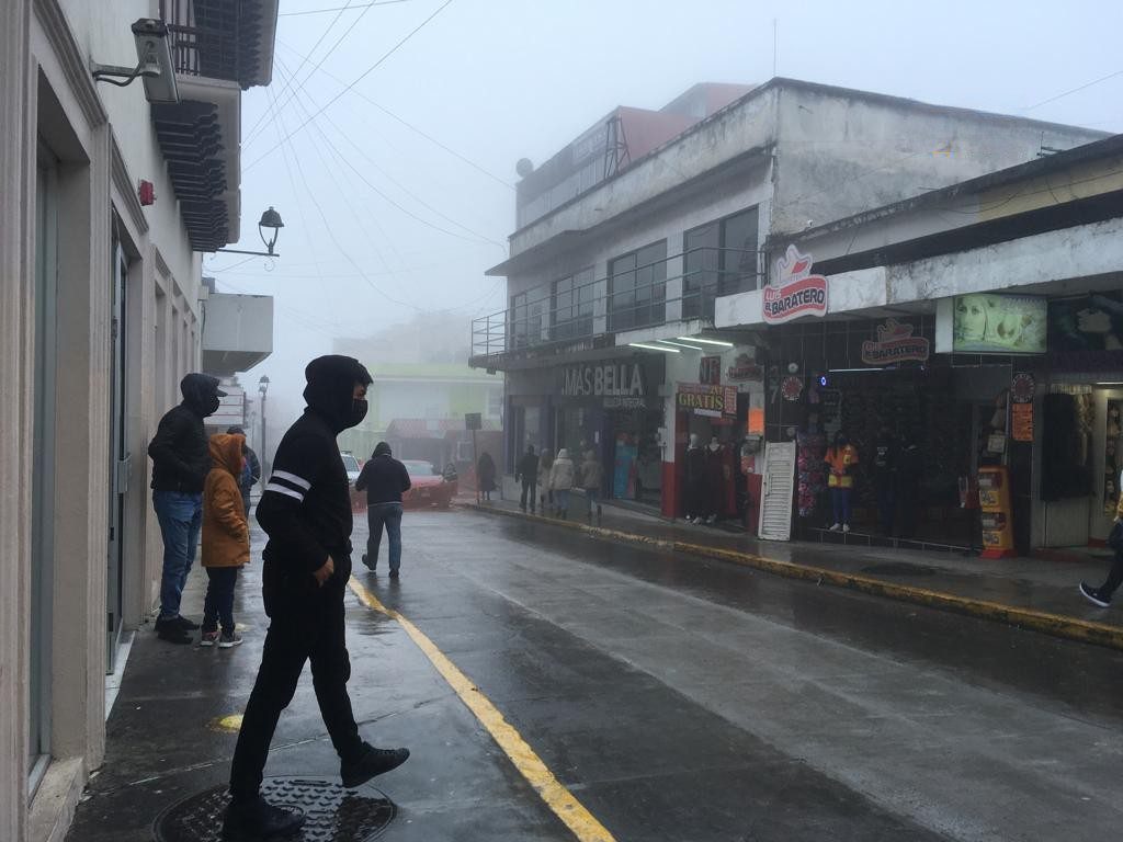 Frente frío 28 traerá lluvias a la entidad veracruzana hasta el fin de semana