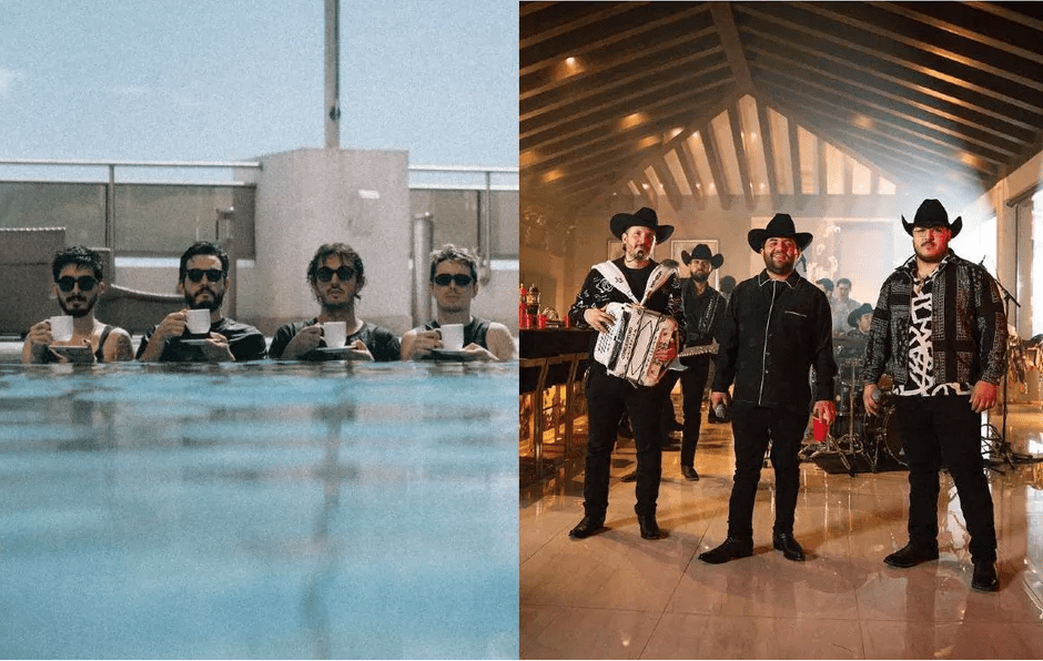 Grupo Frontera y Morat cantan ‘No se va’ durante concierto