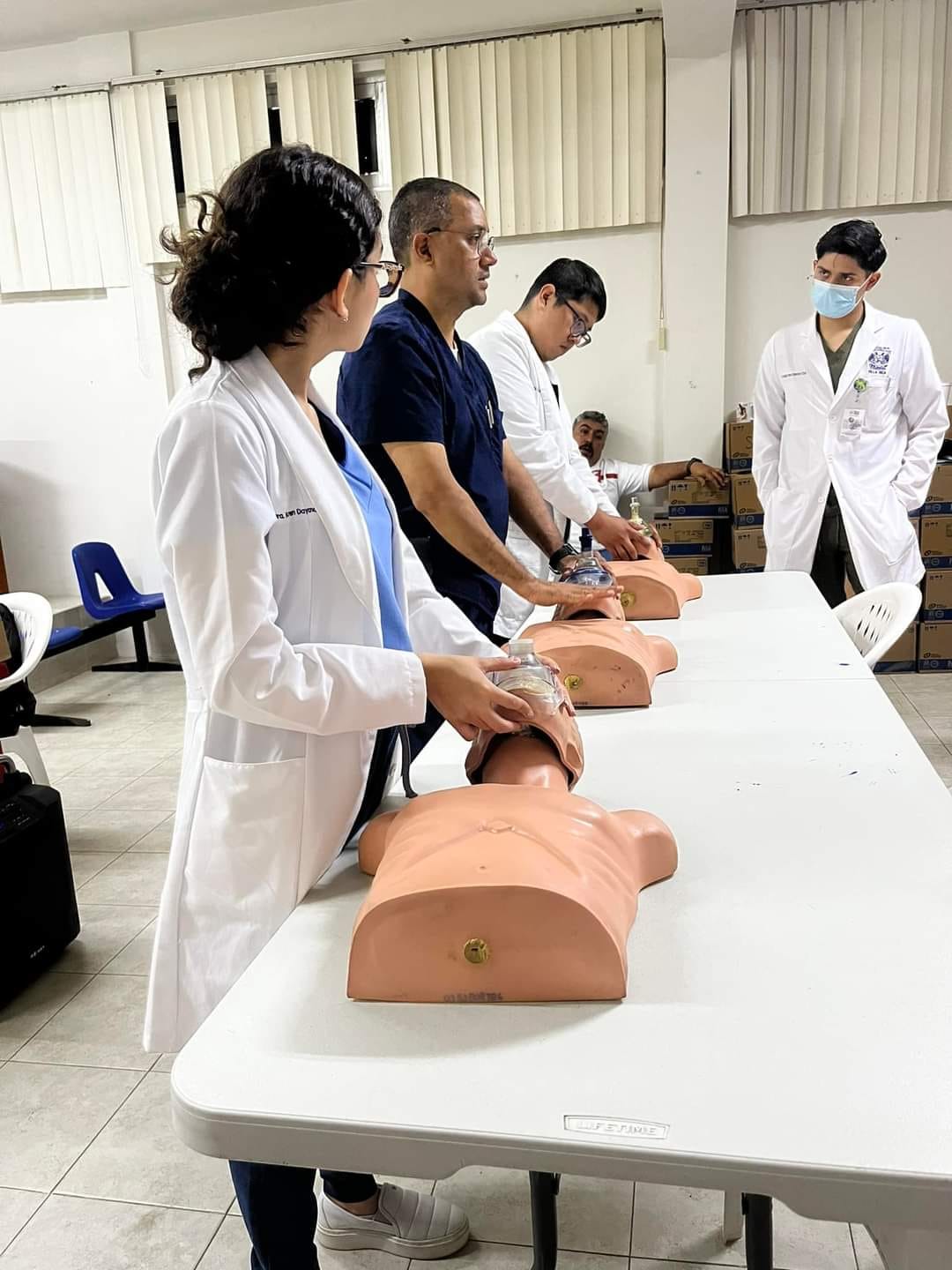 Imparte Cruz Roja Mexicana curso de RCP