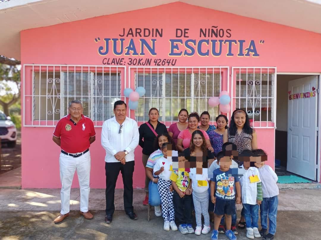 Por gestión del diputado Maleno Rosales reabren jardín de niños en Los Arrieros