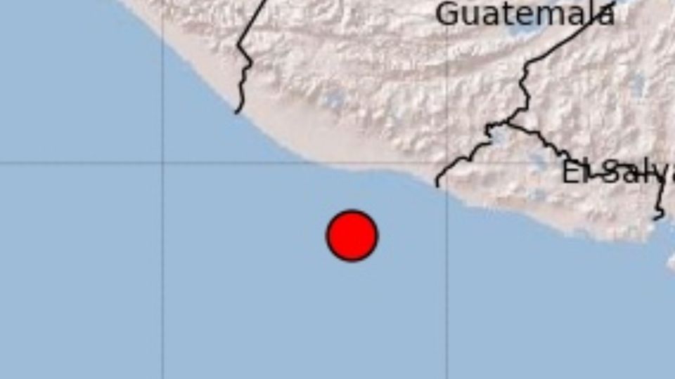 Sismo de magnitud 5 en Guatemala se percibe al sureste de Chiapas