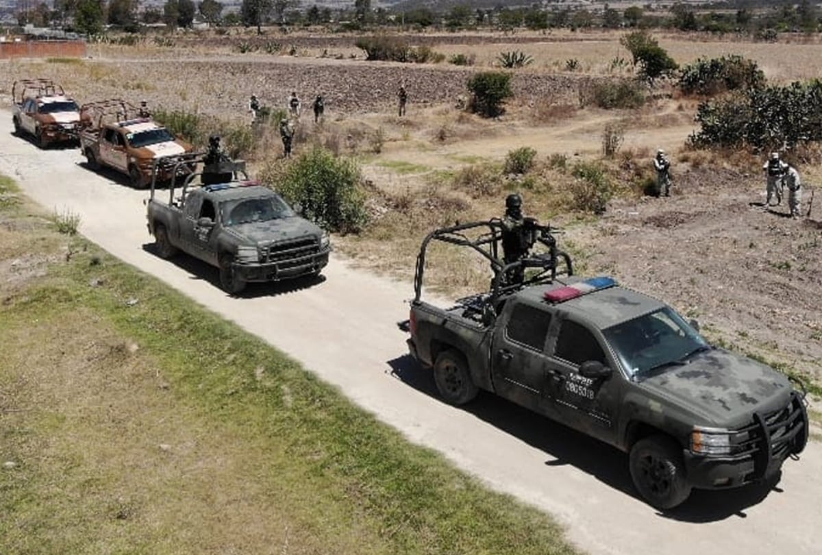 Mueren siete, entre ellos un militar, en un choque entre el Ejército y civiles armados en SLP