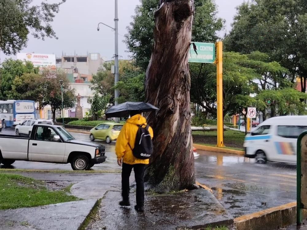 Lluvias y tormentas por la tarde-noche en zona montañosa de Veracruz