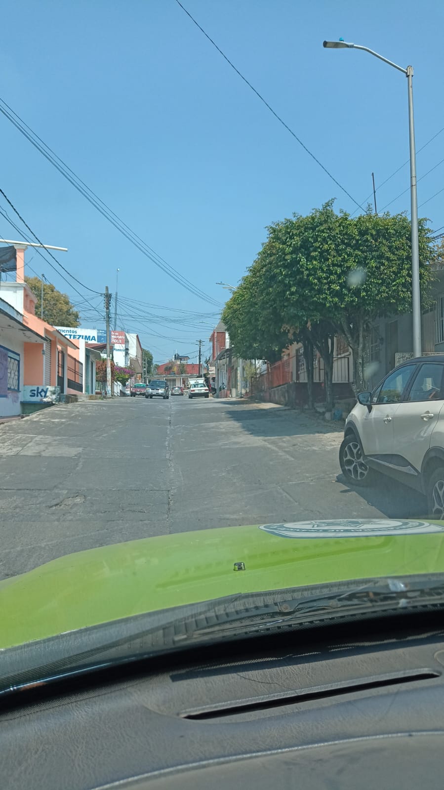 Acudió tránsito del estado en Catemaco a retirar auto «maceta»