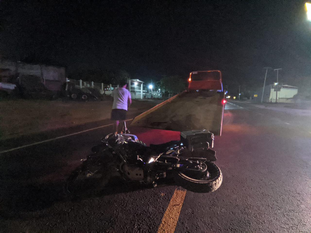 En trágico accidente pierde la vida conocido biker Acayuqueño.