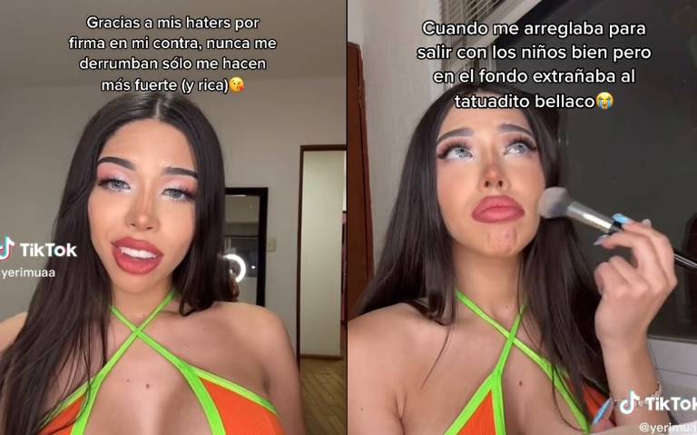 Yeri Mua desde su cuenta de TikTok minimiza petición de firmas en su contra