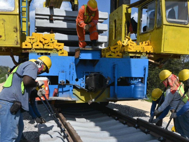 Tramo 4 del Tren Maya, con 200 km de vía terminada: Fonatur