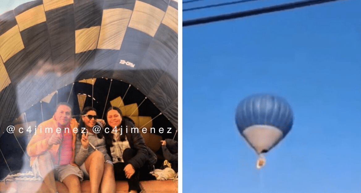 Dan de alta a la menor sobreviviente del accidente de globo en Teotihuacan