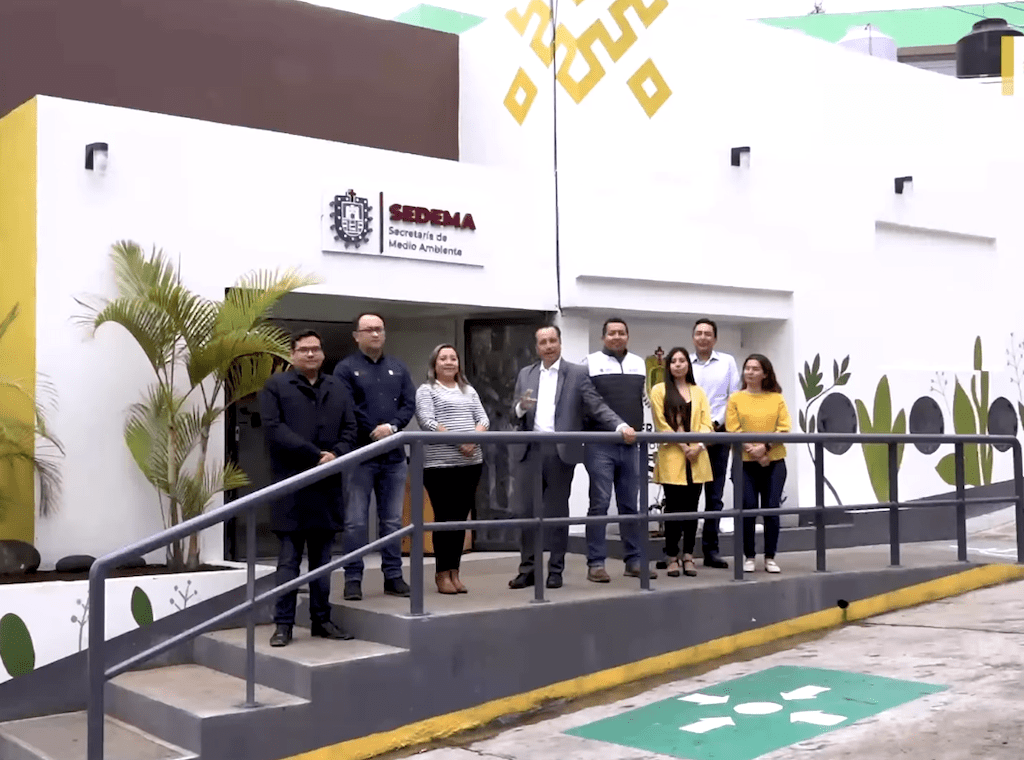 Gobernador Cuitláhuac García presenta en redes sociales, las nuevas oficinas de Sedema