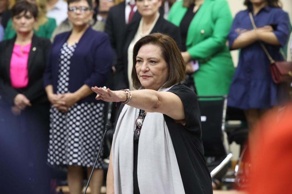 Guadalupe Taddei rinde protesta como nueva consejera presidenta del INE