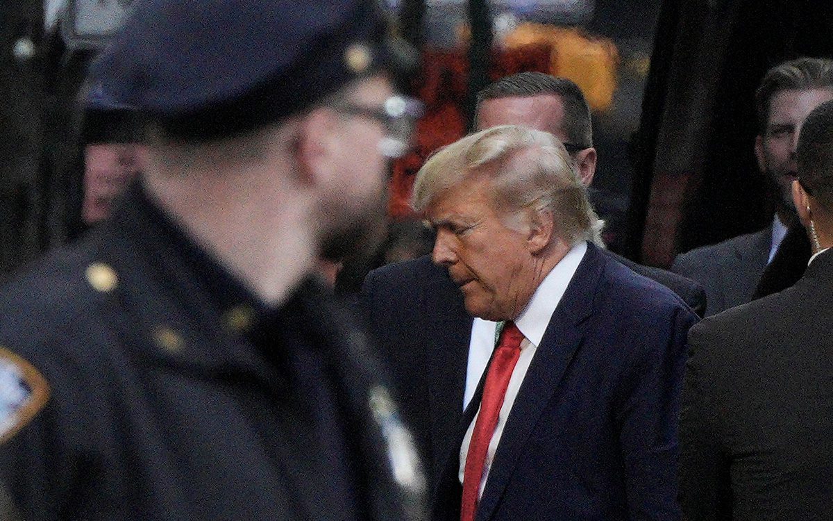 Día histórico: Trump se entregará a la Justicia de EU