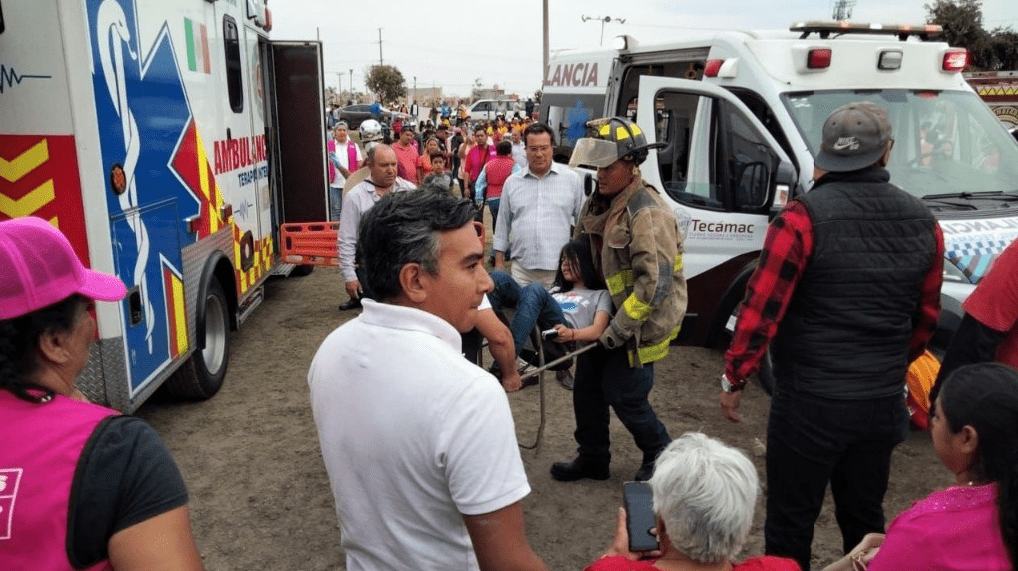 Un muerto y 29 lesionados durante evento de Alejandra del Moral