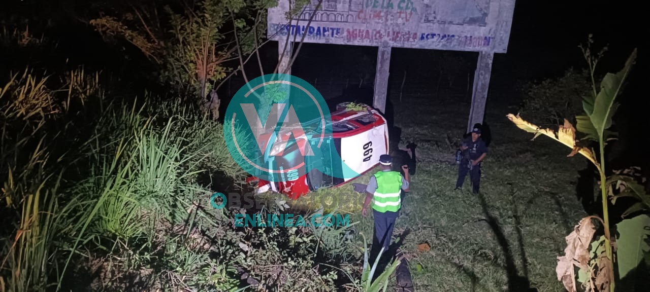 🚨 Familia Cosoleaquense se accidenta en Santiago Tuxtla.