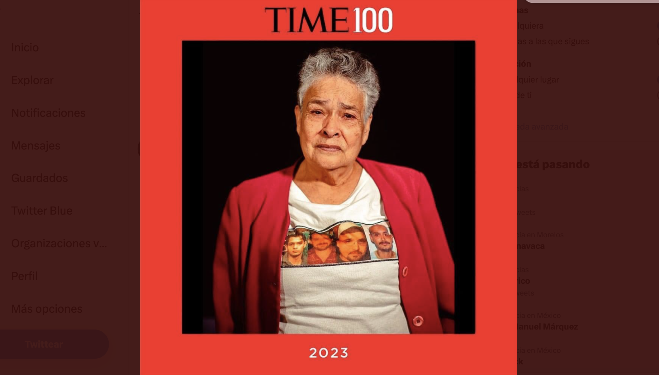 María Herrera Magdaleno: madre buscadora está en lista de personas más influyentes de TIME