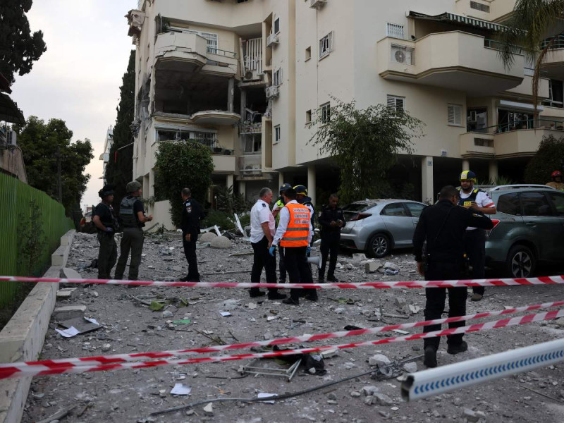 Caída de misil al sur de Tel Aviv, en Israel, deja un muerto y varios heridos