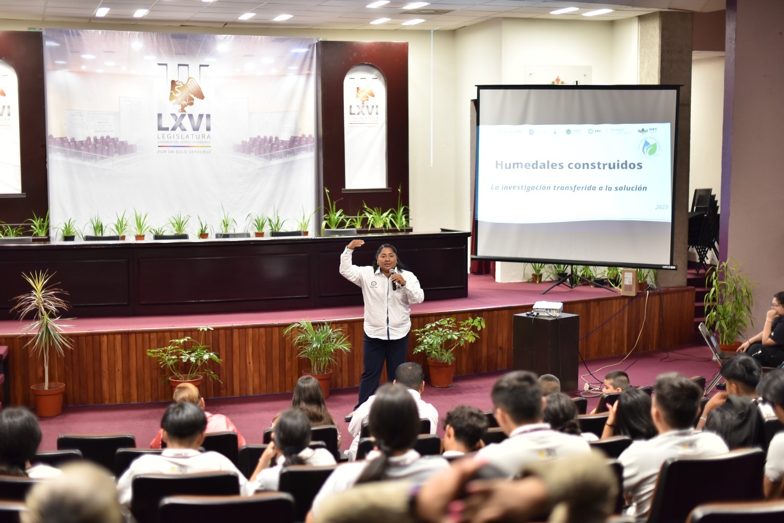 Clausura Diputada trabajos del Segundo Foro de Ciencia y Tecnología