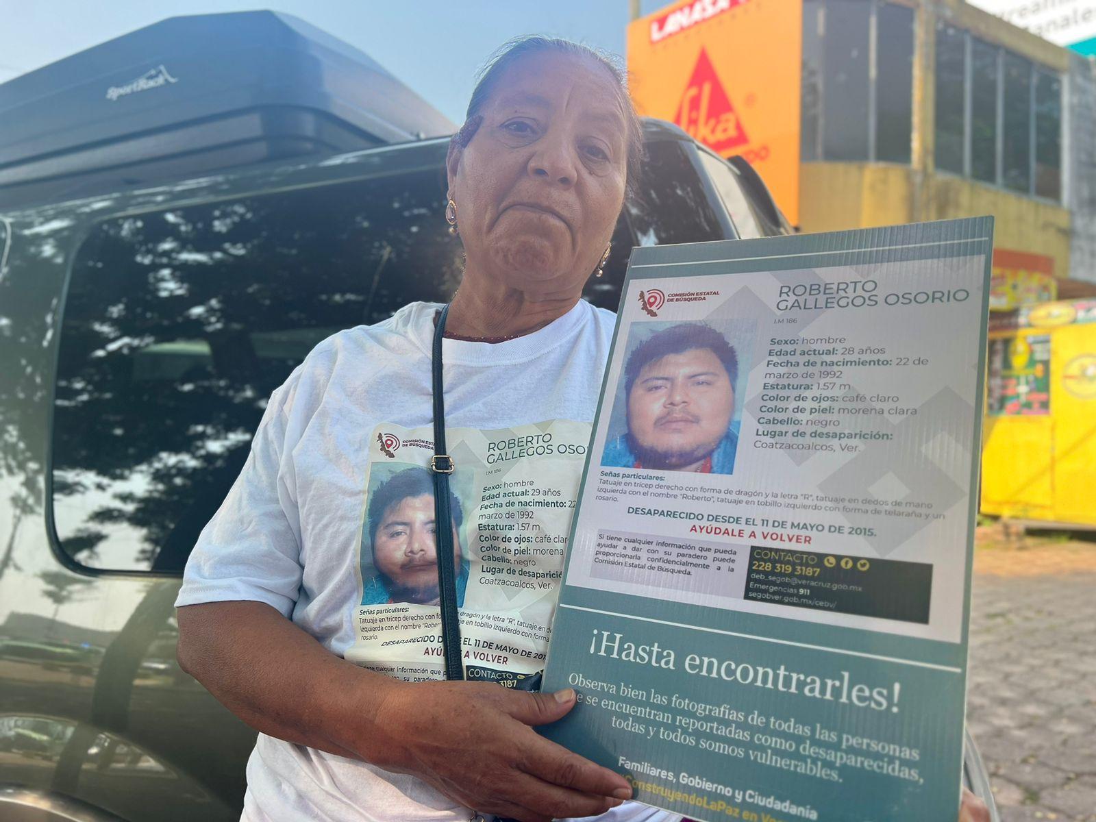 Otro 10 de mayo sin celebrar: Madres buscadores marchan en Coatza