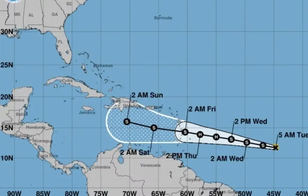 Tormenta tropical Bret se fortalece y se dirige hacia las Antillas Menores