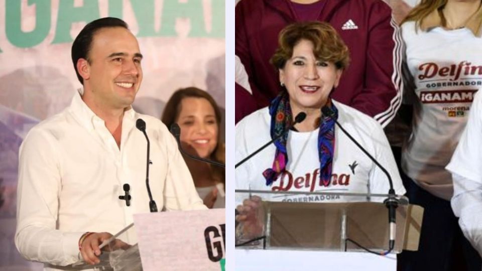 AMLO felicita a Manolo Jiménez y a Delfina Gómez por ganar las elecciones en Coahuila y Estado de México