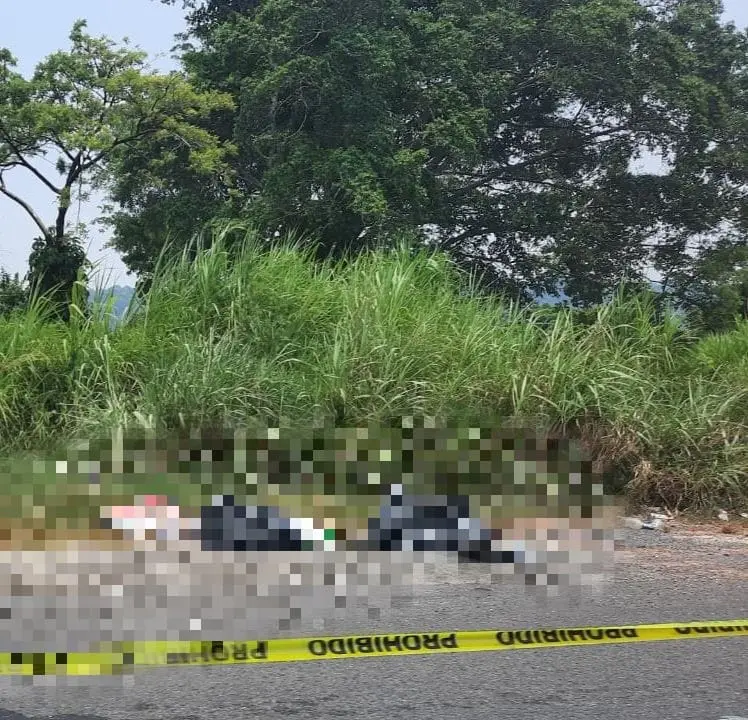 Hallan restos humanos en bolsas negras, en autopista de Moloacán