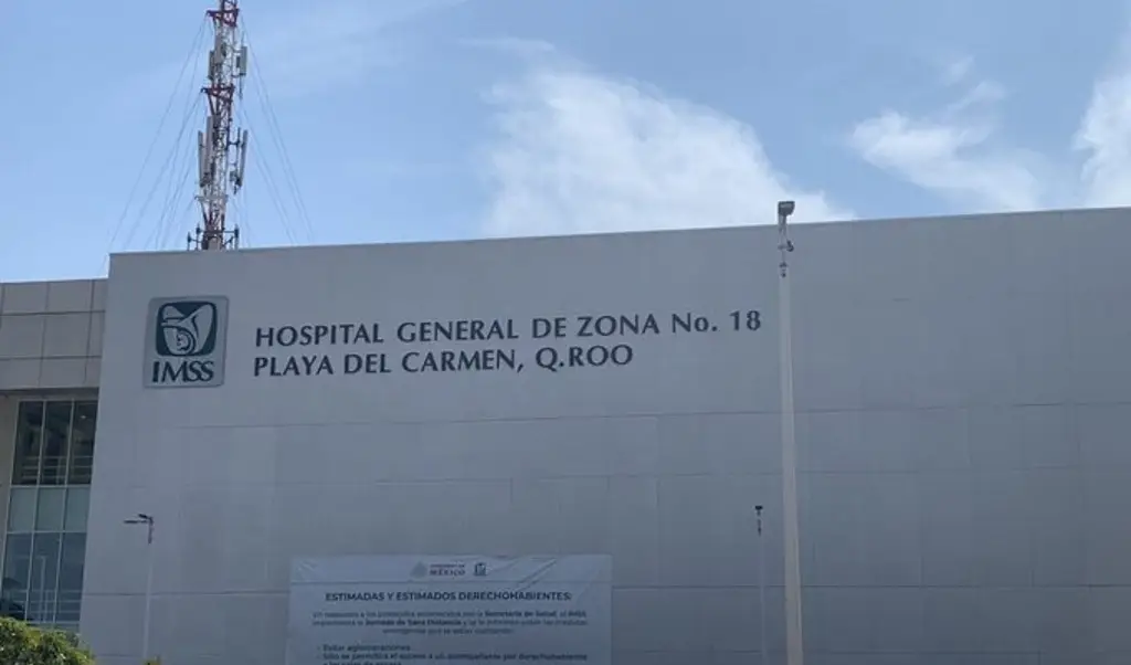 Muere niña de 6 años en elevador de IMSS de Playa del Carmen