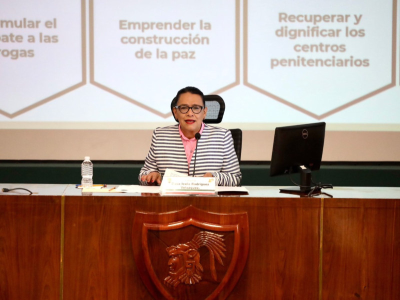 Rosa Icela Rodríguez participa en cátedra de Seguridad Nacional