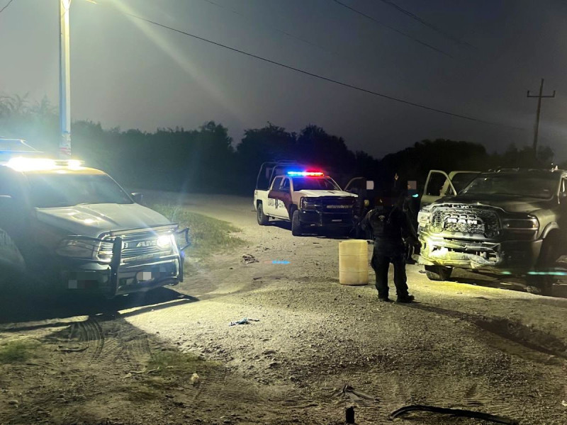 Abaten a 3 presuntos delincuentes en Tamaulipas tras narcobloqueos