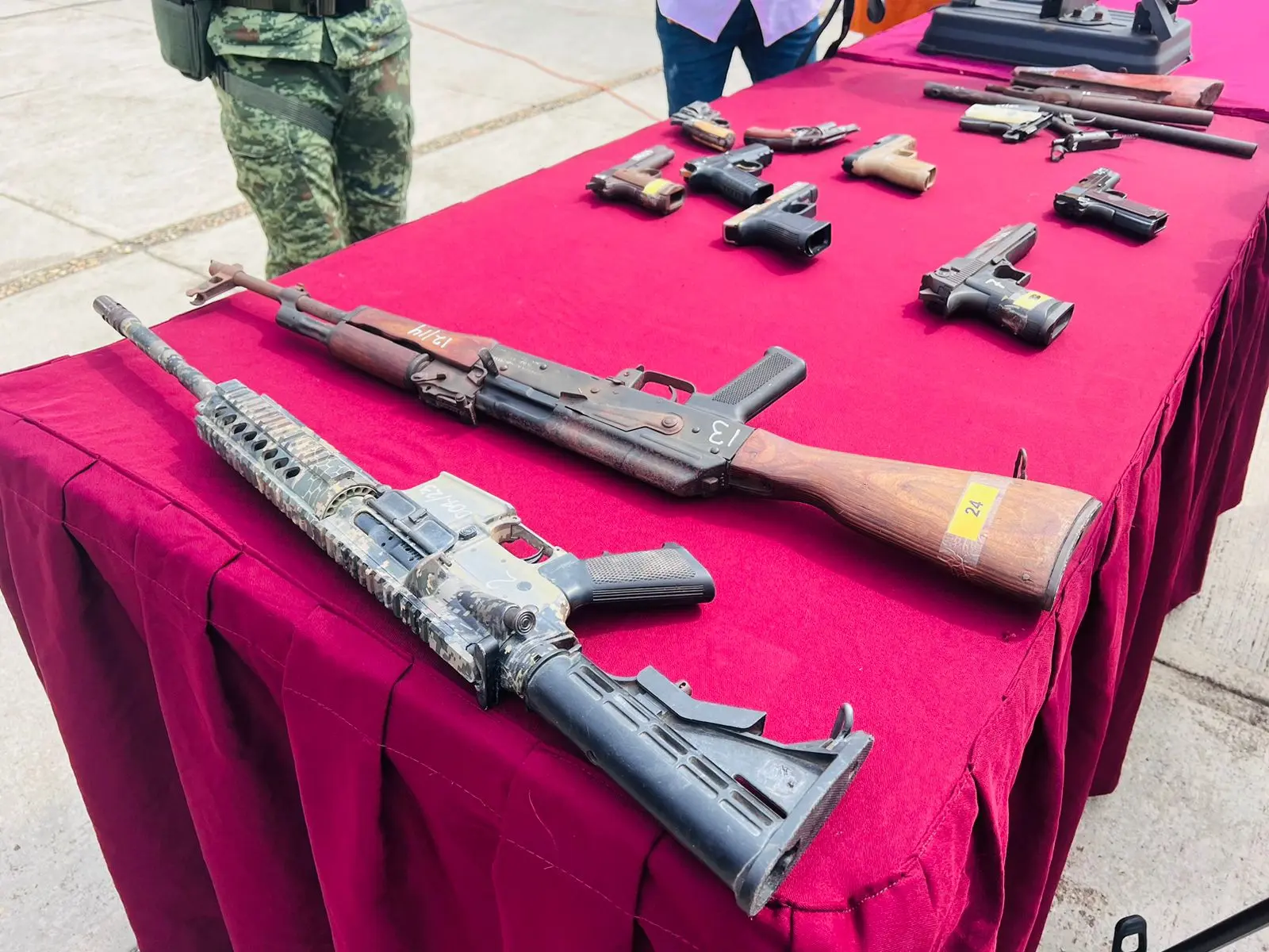 En estos municipios del sur de Veracruz se decomisan más armas