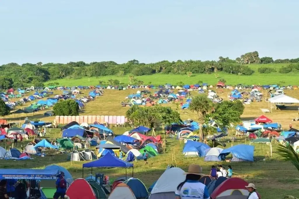 Lluvia afecta campamento de niños scouts en La Aguada, Alvarado