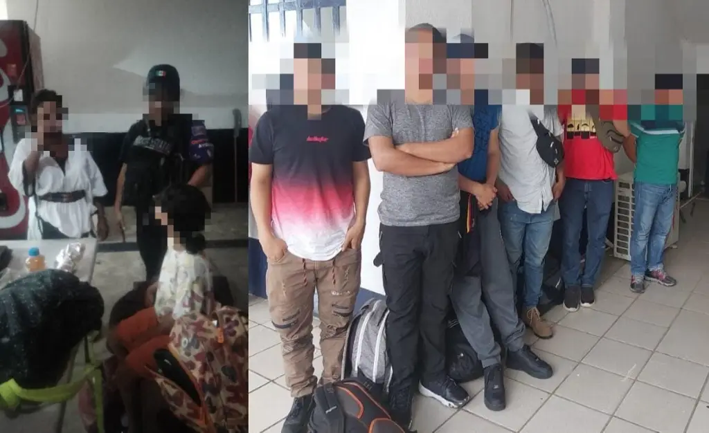 Resguardan a 63 extranjeros en tres municipios de Veracruz