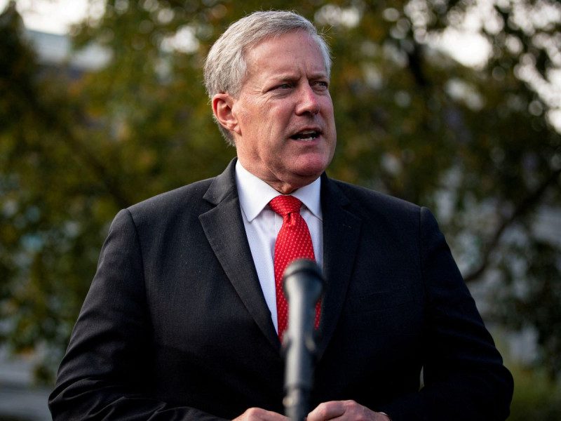 Mark Meadows, exjefe de gabinete de Trump, se entrega en cárcel de Georgia