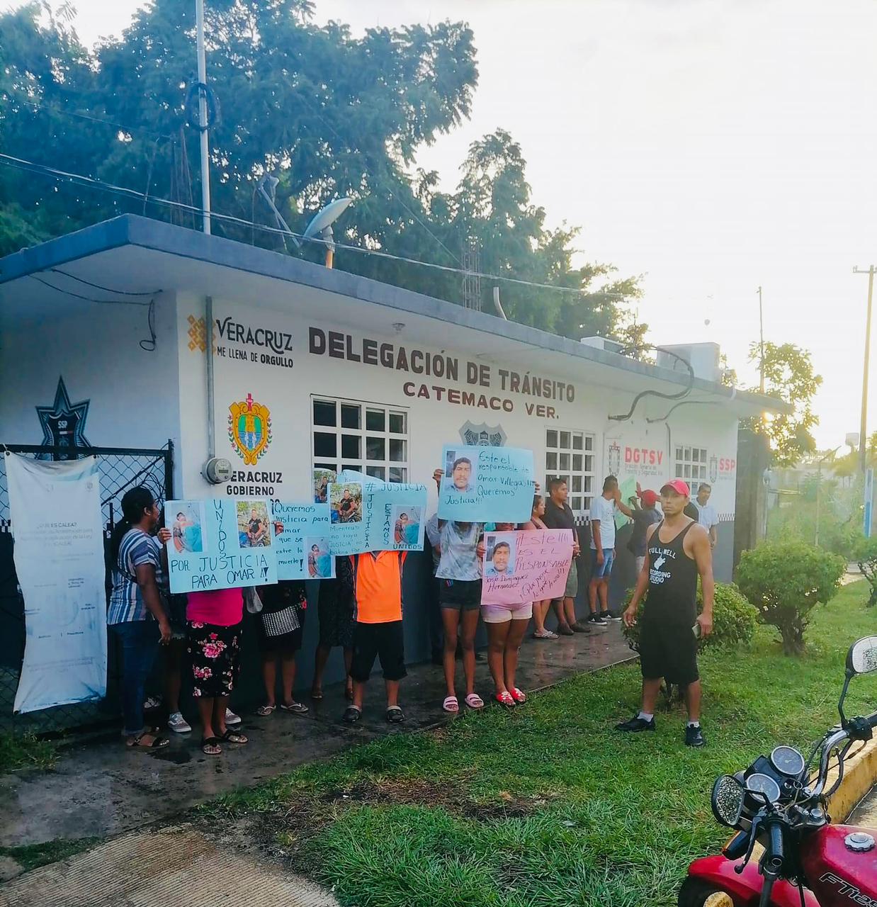 Procederán contra quienes resulten responsables por liberación de cafre del volante en Catemaco.