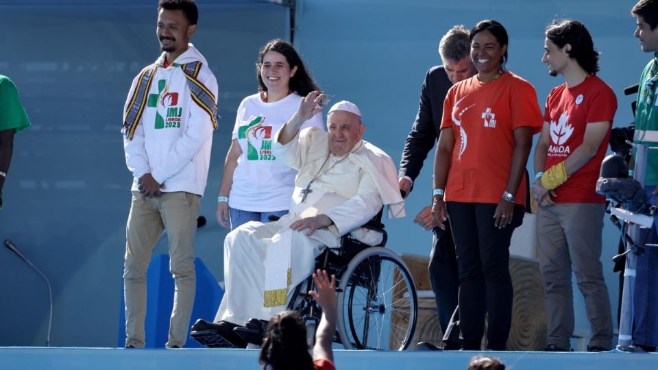 El Papa Francisco se reúne con cerca de 500 mil jóvenes de todo el mundo