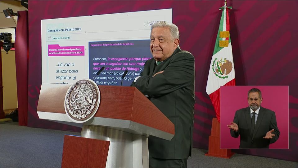 Tras la denuncia de Xóchitl Gálvez y la sentencia del TEPJF, AMLO se defiende: «¿Dónde está la mentira?»