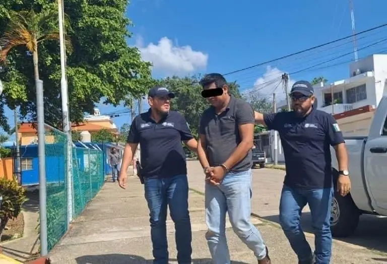 Detienen a Jorge Luis, señalado de secuestr0 de maestra en Soteapan