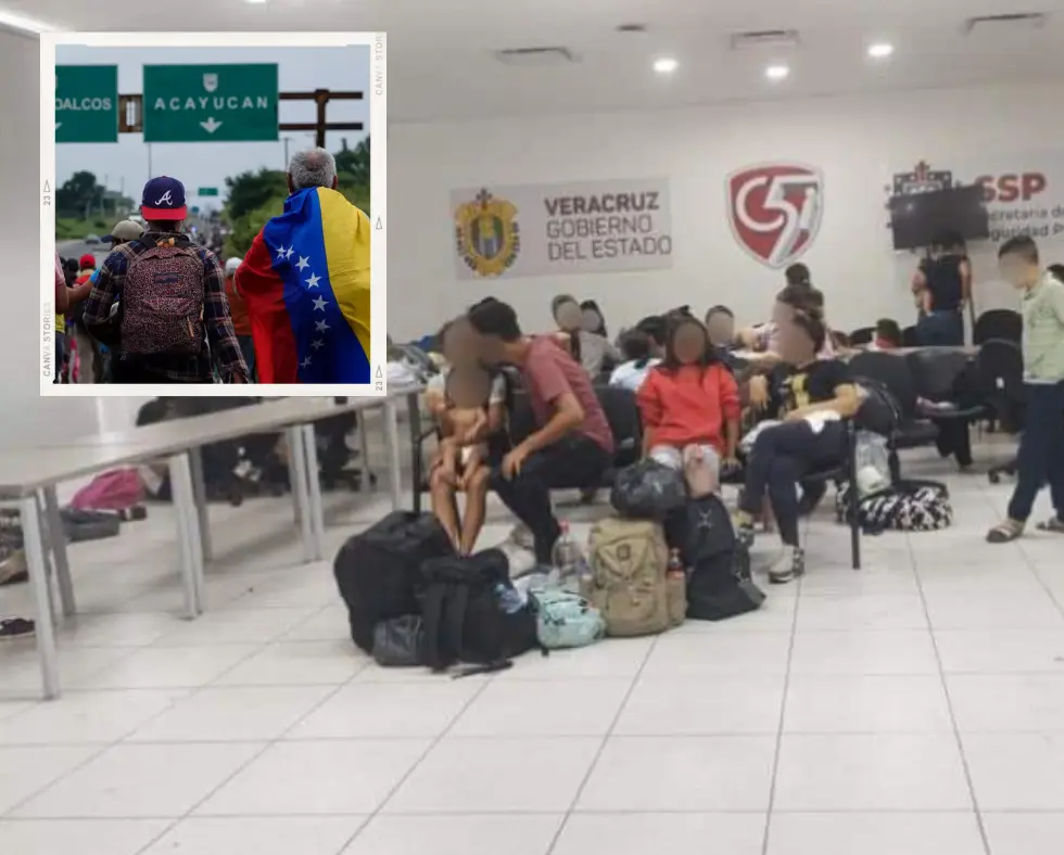 Retienen a 79 migrantes centroamericanos en la Veracruz-Poza Rica