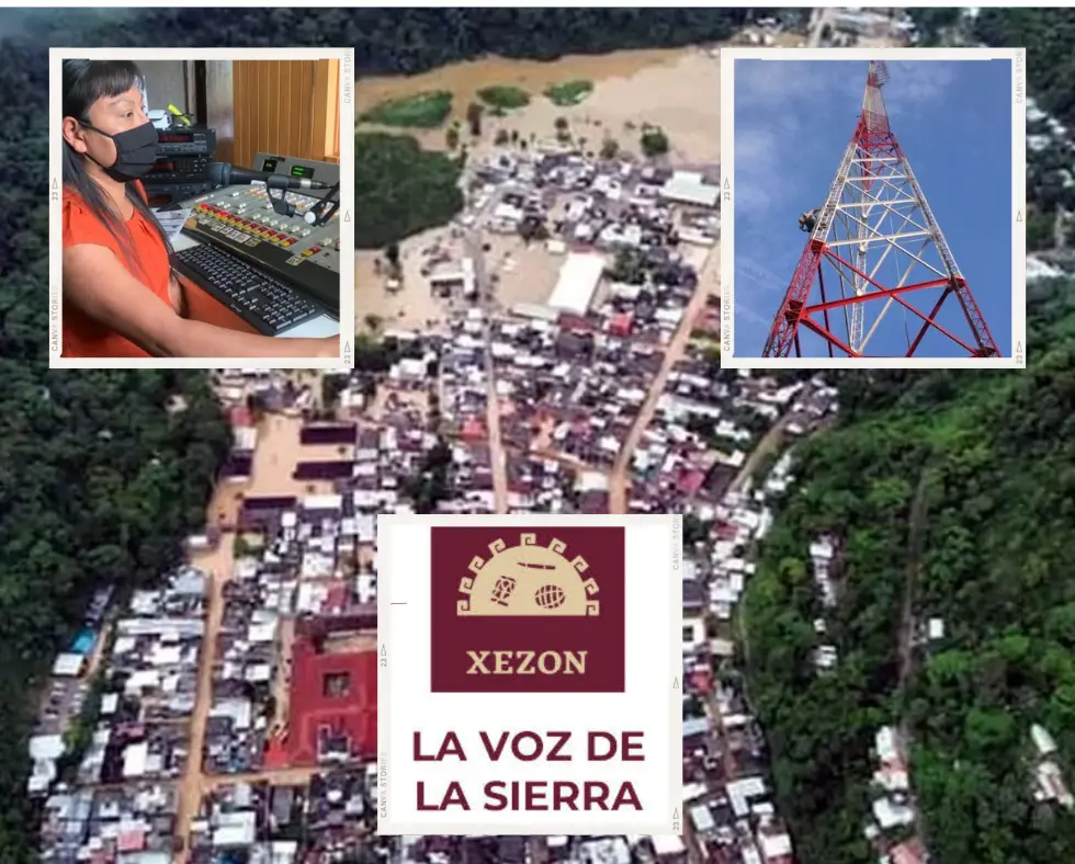 Lluvias apagaron La Voz de la Sierra de Zongolica, radio en lengua náhuatl