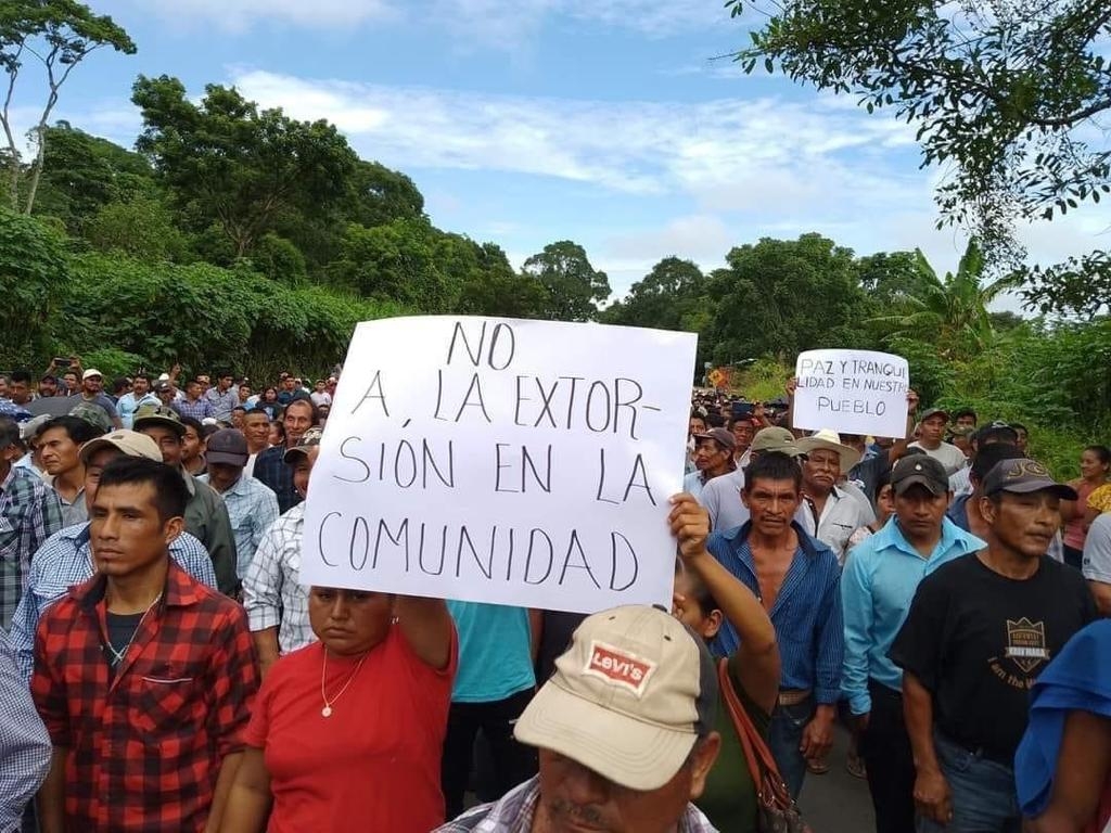 Sacan en helicóptero a líderes indígenas de Chiapas tras amenazas del Cártel de Sinaloa