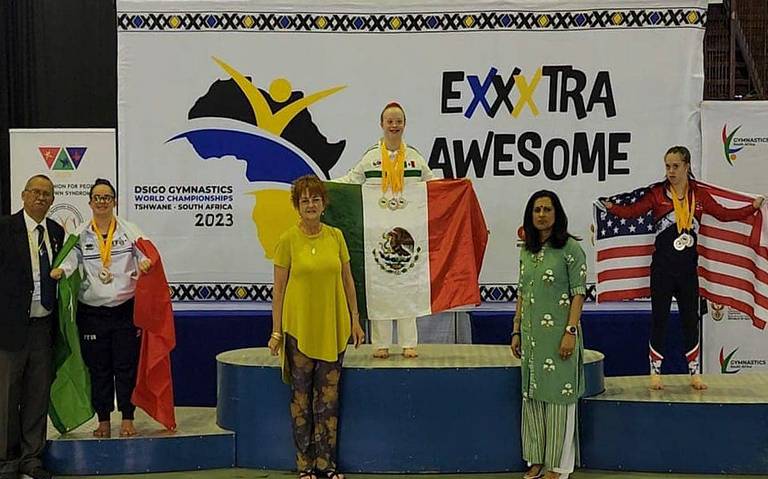 ¡Histórica campeona! Bárbara Wetzel logró cinco medallas en Mundial de Gimnasia