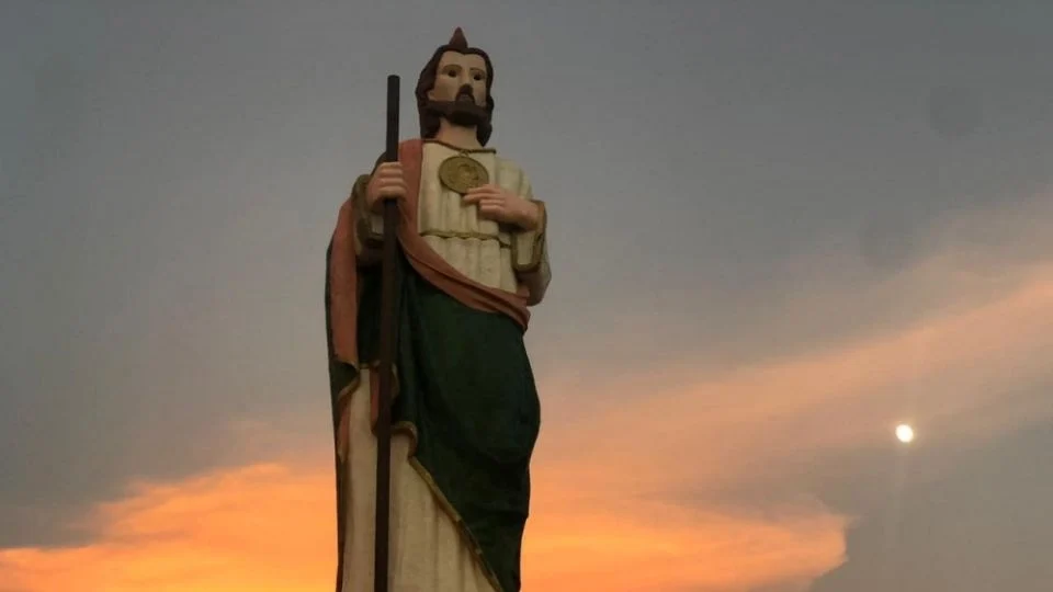 San Judas Tadeo: el santo de 28 metros que busca traer paz en tierra de narcos