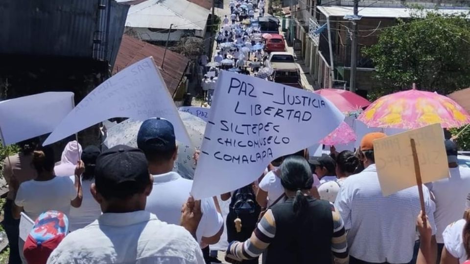 “Queremos la paz, justicia y seguridad de nuestras familias»: más de 10 mil personas marcharon en Siltepec, Chiapas