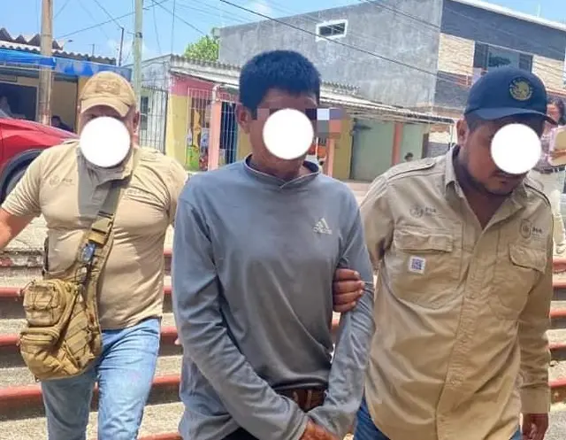 Detienen a Héctor por 4busar y embarazar a su hija en Chinameca