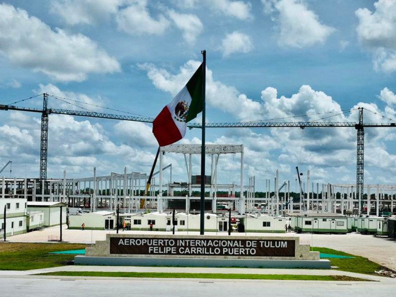 Aeropuerto Internacional de Tulum será inaugurado el 1 de diciembre: López Obrador