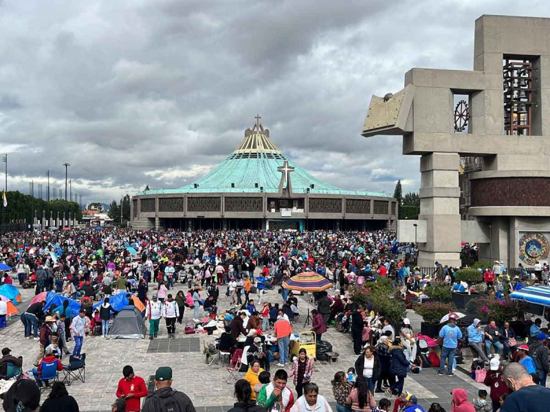 Peregrinos de Michoacán y Guanajuato llegan a la Basílica, piden alto a la vi0lencia