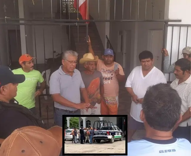 Liberan a policías de Veracruz retenidos por pobladores en Oaxaca