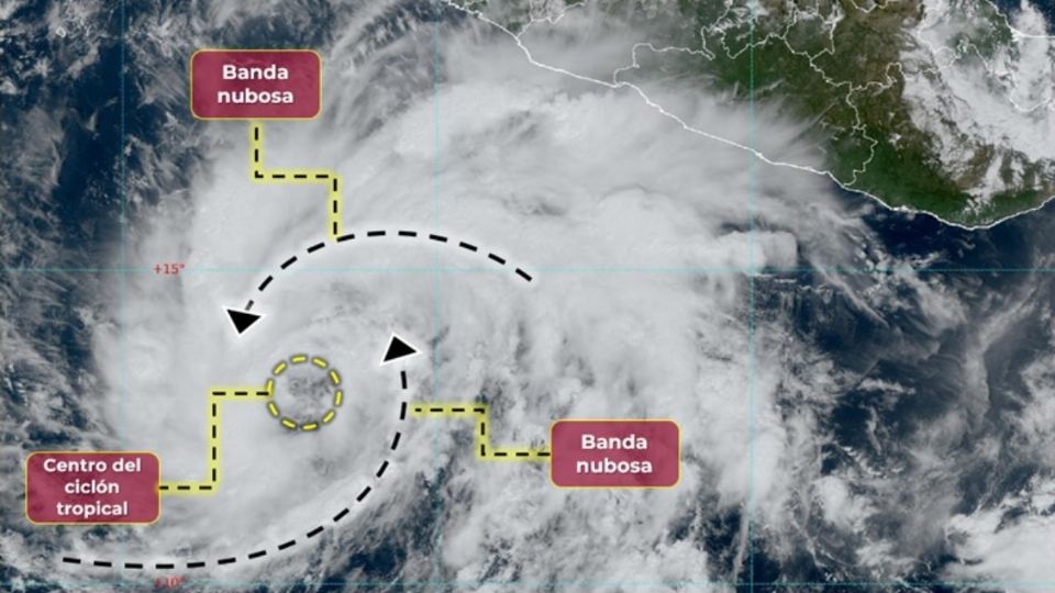 Tormenta tropical Norma: cuándo llegará y estados que afectará